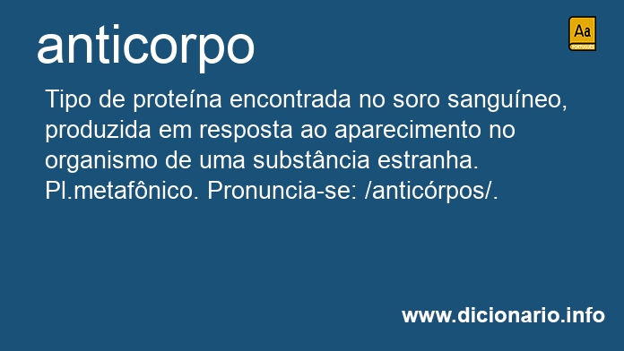 Significado de anticorpo