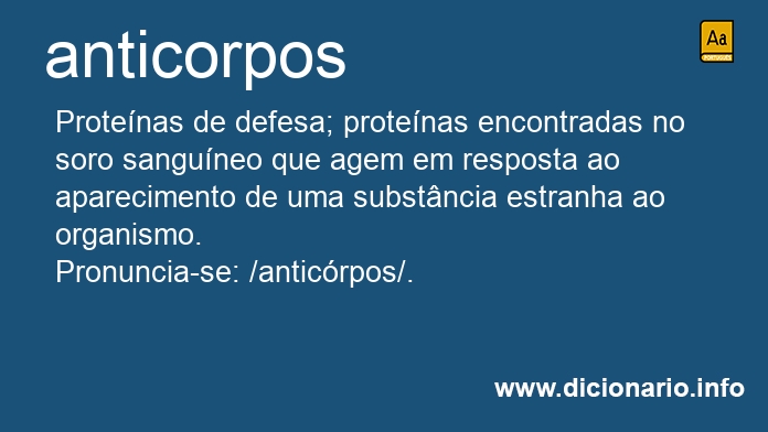 Significado de anticorpos