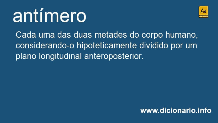 Significado de antmero