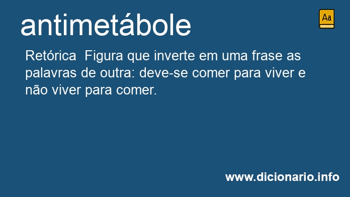 Significado de antimetbole