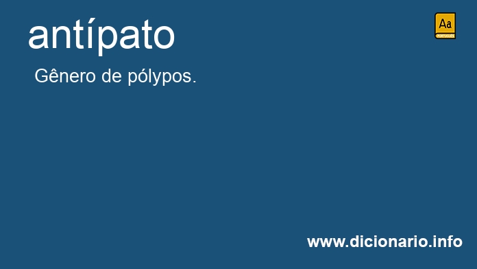 Significado de antpato