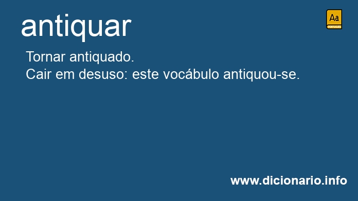 Significado de antiquais