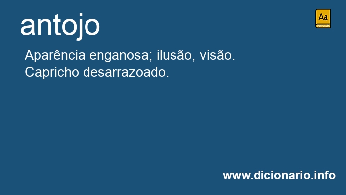 Significado de antojo