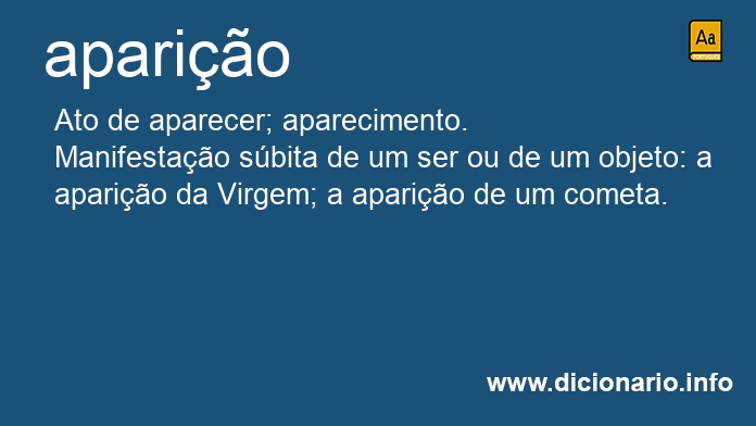 Significado de aparies