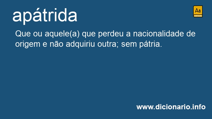 Significado de aptridas