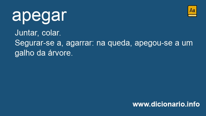 Significado de apegares