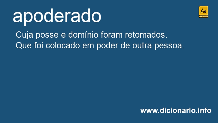 Significado de apoderado