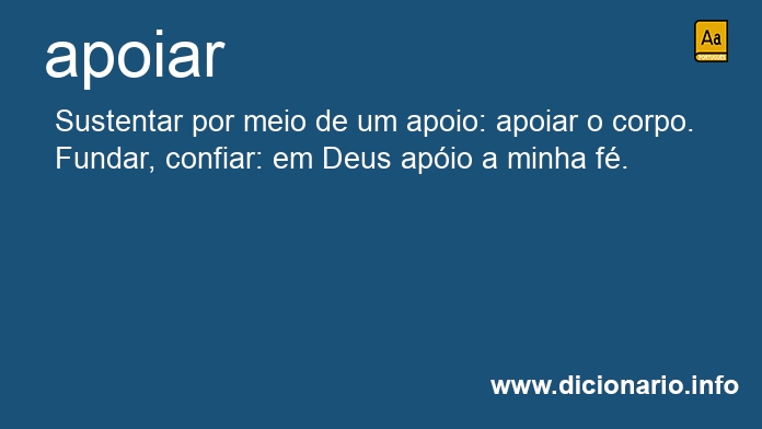 Significado de apoiars