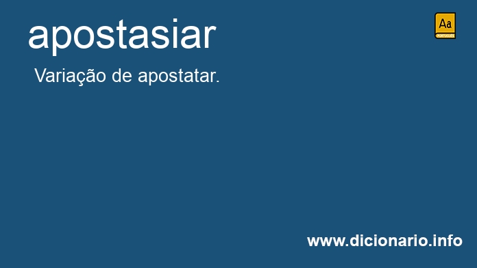 Significado de apostasias