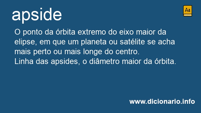 Significado de apside