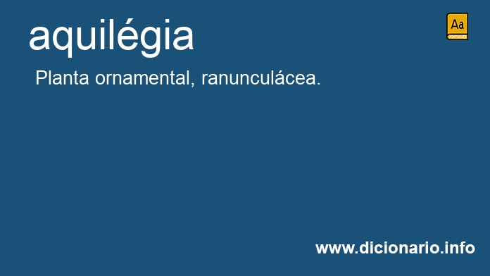 Significado de aquilgias