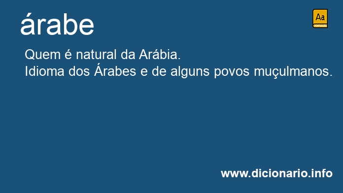 Significado de rabes