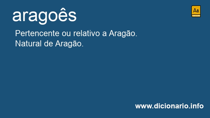 Significado de aragos