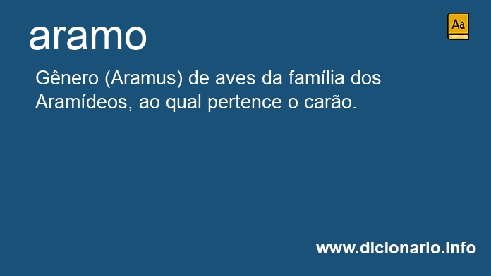 Significado de aramo