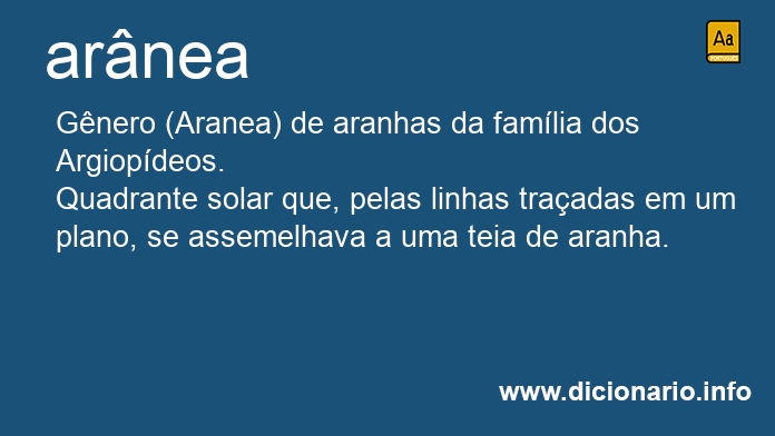 Significado de arnea