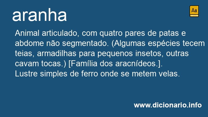 Significado de aranha