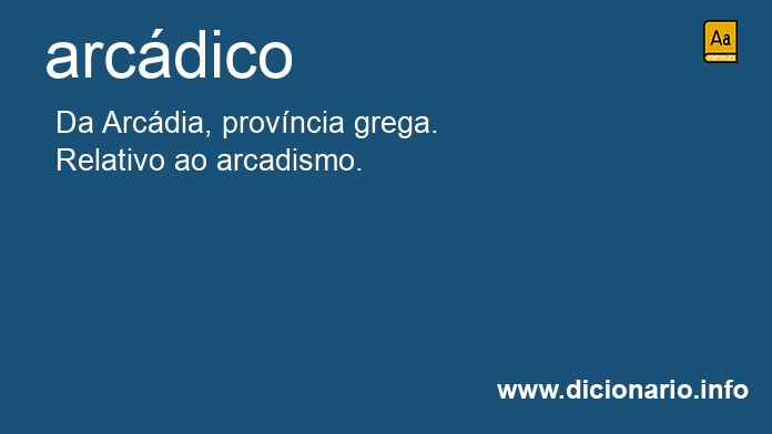 Significado de arcdico