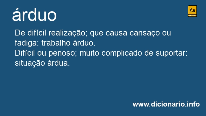 Significado de rdua