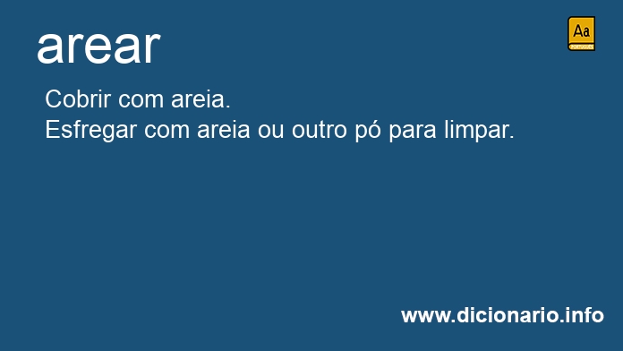 Significado de areei