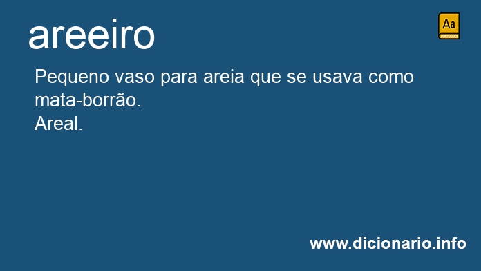 Significado de areeiros