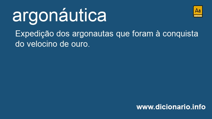 Significado de argonutica