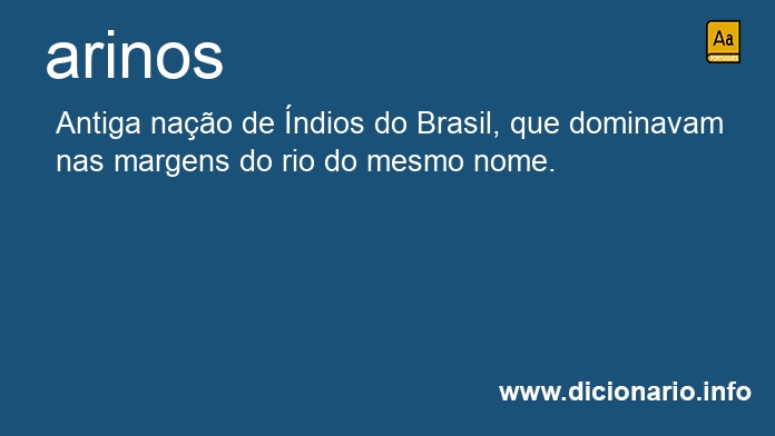 Significado de arinos