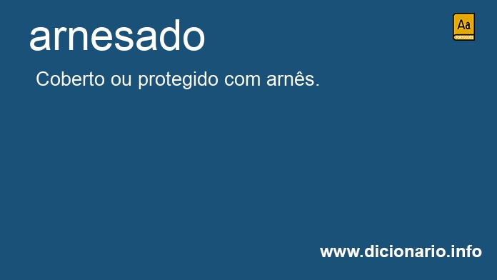 Significado de arnesado