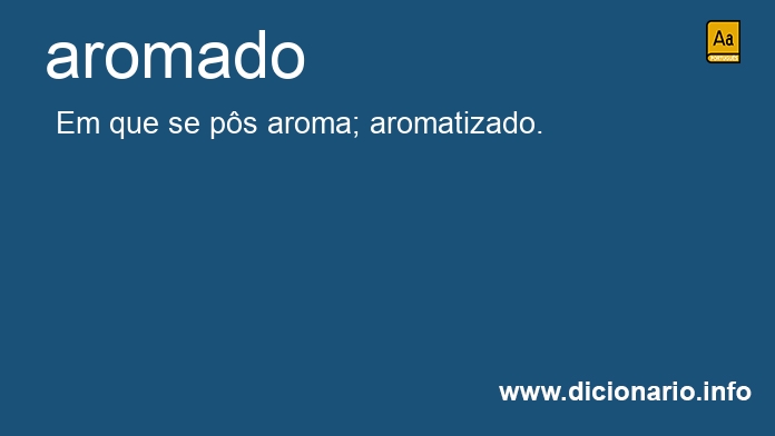 Significado de aromado