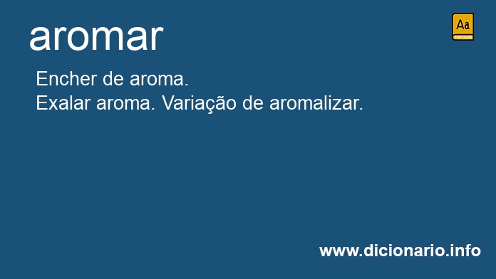 Significado de aromai