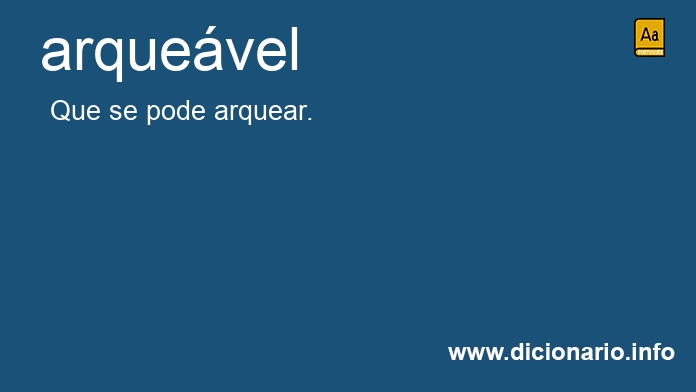 Significado de arquevel