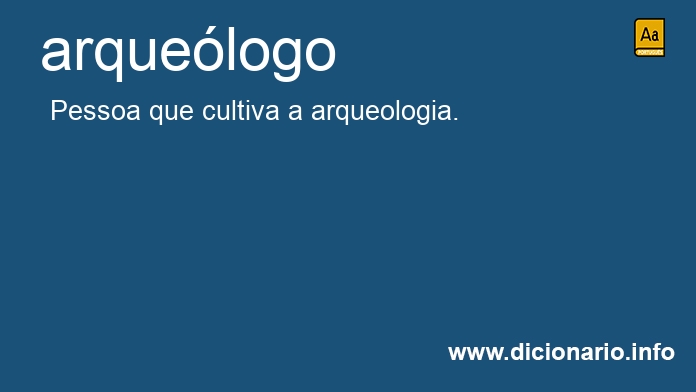 Significado de arqueloga