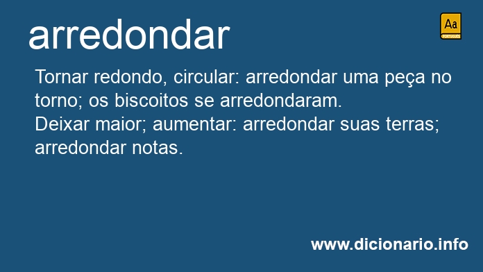 Significado de arredondssemos