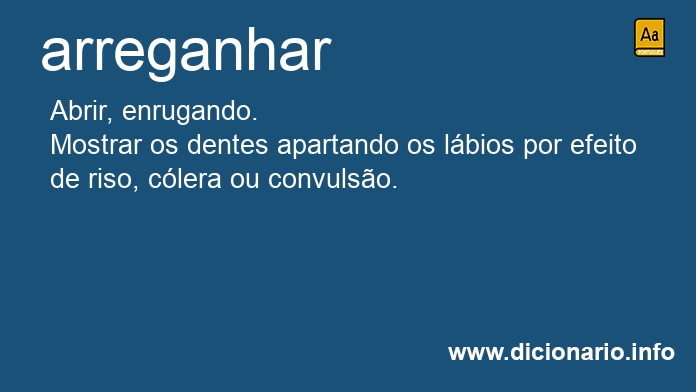 Significado de arreganhai