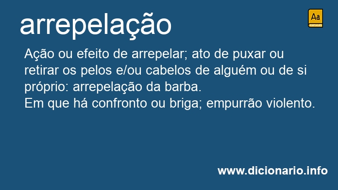 Significado de arrepelao