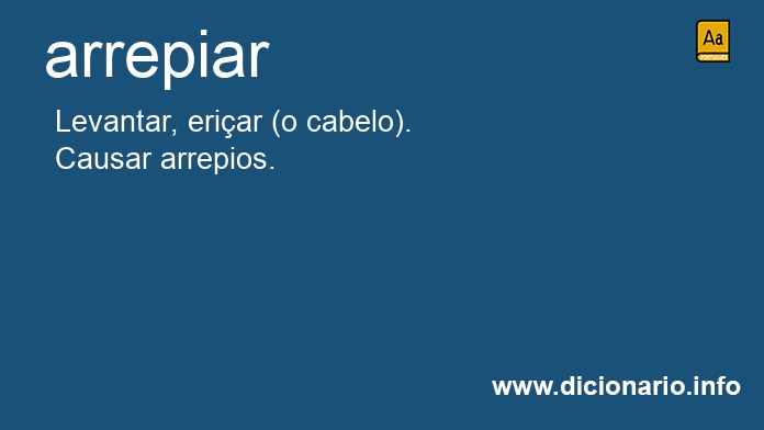 Significado de arrepiramos