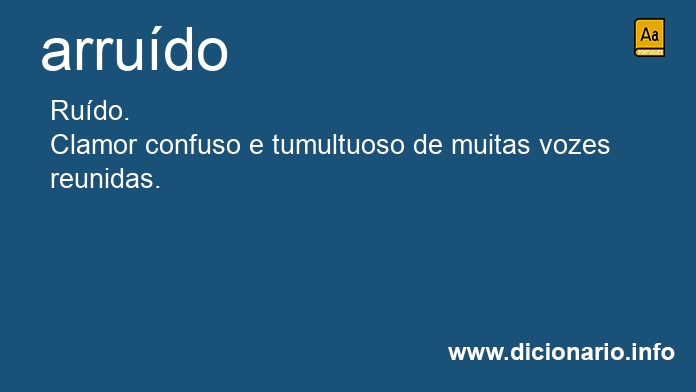 Significado de arrudos