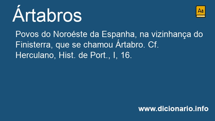 Significado de rtabros
