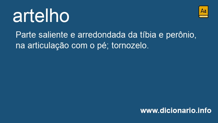 Significado de artelho