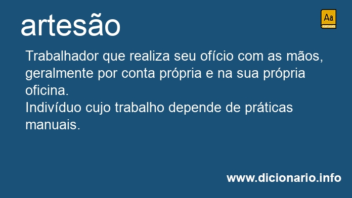 Significado de artesos