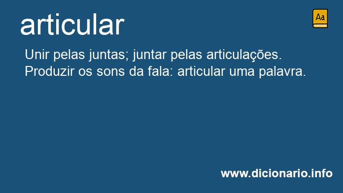 Significado de articulavam