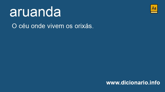 Significado de aruanda