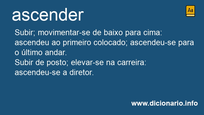 Significado de ascendam