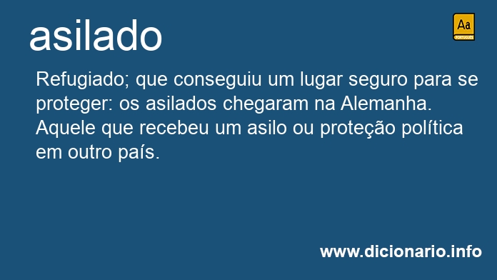 Significado de asilados