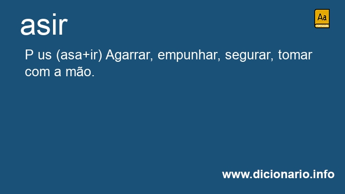 Significado de asiram