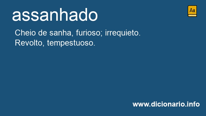 Significado de assanhado