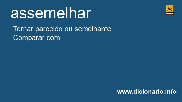 Significado de assemelham