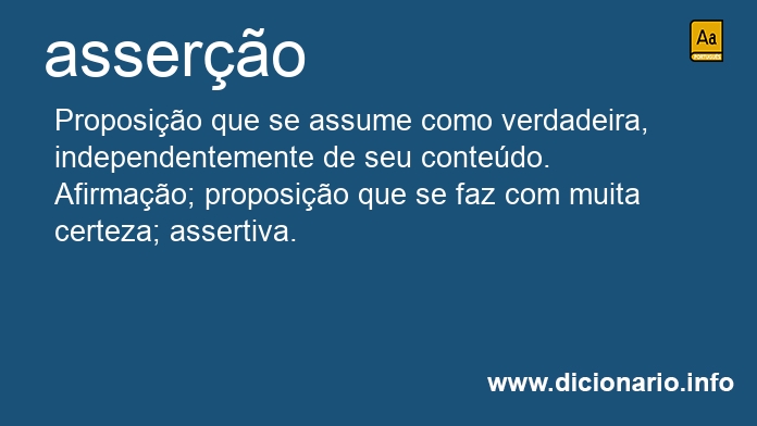 Significado de asseres