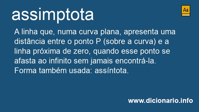 Significado de assimptota