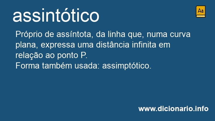 Significado de assintticos