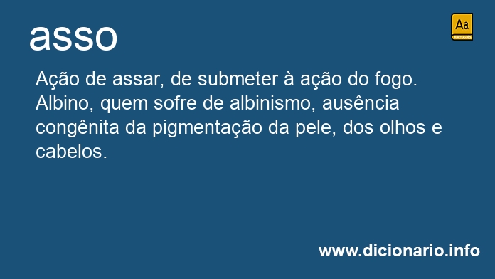 Significado de asso